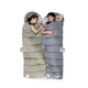 Спальник с капюшоном демисезонный правый +6/+1/-13°C Naturehike M300 NH20MSD02 Зеленый - изображение 8