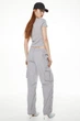 Штаны H&M 061083344_grey 38 Серый - изображение 3