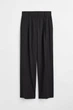 Штани H&M 271096238_black 46 Чорний - зображення 1