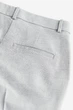 Штаны H&M 270751471_graywhite 46 Светло-Серый - изображение 5