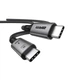 Кабель ArmorStandart USB 4.0 USB-C - USB-C 240W 8K 60hz 40Gbps 1m Black (ARM81921) - изображение 2