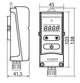Термостат электрический терморегулятор накладной KOER KR.1354E 5-80°С (KP2778) - изображение 3