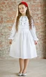 Дитяча сукня-вишиванка vishivano4ka 818-1 146 біла - изображение 1