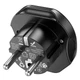 Перехідник мережевий Hoco AC6 Unimpeded Universal Conversion Plug (EU) Black - зображення 3