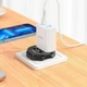 Перехідник мережевий Hoco AC6 Unimpeded Universal Conversion Plug (EU) Black - зображення 6