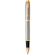 Ручка-ролер Parker IM Brushed Metal GT RB 22 222 - зображення 1