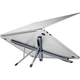 Подставка для ноутбука Hoco HD9 Action Metal Folding Notebook Holder Metal Grey - изображение 4