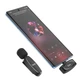 Мікрофон-петличка Hoco L15 Type-C Crystal Lavalier Wireless Digital Microphone Black - зображення 4