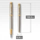 Перова ручка Parker IM Premium Warm Silver GT FP F 24111 - зображення 5