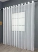 Тюль на люверсах VR-Textil 1276т Микро-лен однотонный Белый 500х270 см (47-015) - изображение 3