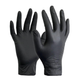 Рукавички нітрилові CEROS Fingers BLACK, S, 100 шт - зображення 3