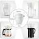 Фильтр для воды портативный походный Miniwell L901-01 1000L white - изображение 11