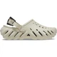 Кроксы Crocs X- Echo Clog 43 Бежевый/Черный 207937 - изображение 8