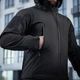 Тактична чоловіча куртка M-Tac Soft Shell Black XS (TK-321145) - зображення 3