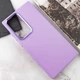 Шкіряний чохол Epik Bonbon Leather Metal Style на Samsung Galaxy S23 Ultra Бузковий / Dasheen - зображення 4