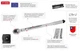 Ключ динамометрический Intertool от 28 до 210 Н/м 1/2" Cr-V сталь длина 470 мм двойная шкала точность +/- 4% кейс (000006226) - зображення 10