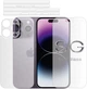 Бронепленка для Iphone 14 Pro комплект: для передней и задней панели износоустойчивая полиуретановая SoftGlass - изображение 1