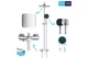 Душова система із змішувачем для душу Grohe QuickFix Vitalio Comfort 250 (26985001) - изображение 4