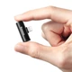 Перехідник Baseus Lightning Male To 2xLightning Female Adapter L46 (CAL46-01) Black - зображення 2