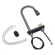 Кухонне миття Kroner KRP Schwarze - SET7545HM PVD 3/0/0.8 мм (CV033382) - зображення 11