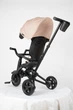 Велосипед детский Qplay Nova Niello Tricycle Складной Трехколесный с родительской ручкой Beige (7290115246827) - изображение 8
