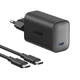 Зарядний пристрій Anker Nano 100W MacBook Charger максимальна швідкість з кабелем у комплекті - Black - зображення 1