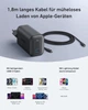 Зарядний пристрій Anker Nano 100W MacBook Charger максимальна швідкість з кабелем у комплекті - Black - зображення 4