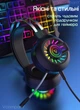 Игровые наушники XTRIKE ME Проводные наушники с микрофоном, наушники для пк с RGB подсветкой, Черный - изображение 2