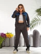 Женский костюм тройка трикотаж 48-50 графит(4022РО) - изображение 2