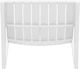 Шезлонг полипропиленовый Siesta Slim White - изображение 5