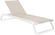 Шезлонг полипропиленовый Siesta Tropic White Taupe - изображение 1