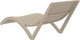 Шезлонг полипропиленовый Siesta Slim Taupe - изображение 2