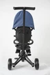 Велосипед детский Qplay Nova Niello Tricycle Складной Трехколесный с родительской ручкой Blue (S700-12Nova+EvaBlue) - изображение 6
