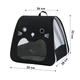 Рюкзак-перенесення Taotaopets 247723 Black для тварин кішок і собак - зображення 5