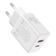 Сетевое зарядное устройство Baseus Cube Fast Charger C+U 30W EU Moon White - изображение 6