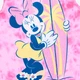 Детский слитный купальник для девочки Disney Minnie YE18080 98 см Розовый (3609087651579) - изображение 3