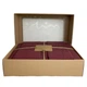Комплект постельного белья SoundSleep Muslin Burgundy евро (2251736450012) - изображение 1