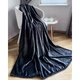 Плед Emily Manner велсофт 150х200 см 300 гм2 Graphite (94326093) - изображение 1