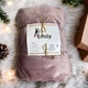 Плед Emily Comfort велсофт 150х200 см 310гм2 пудровий (94264135) - зображення 2