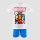 Детская летняя пижама для мальчика Disney Avengers C YE20042 98-104 см Белый/Голубой (3609087720121) - изображение 1
