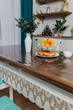 Силіконова Скатертину Royal House Біло-кавове Мереживо 110*70см - зображення 4