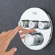 Зовнішня частина термостатичного змішувача Grohe Grohtherm SmartControl 29121000 на 3 виходи - изображение 4
