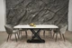 Стілець M-150 мармуровий сірий + чорний - зображення 14