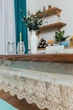 Силиконовая Скатерть Royal House Бежевое Широкое Кружево 100*90см - изображение 4