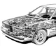 Постер CP AUDI Quattro 1980, Техніка 84х60 см (270) - зображення 3