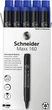Набор маркеров 10 шт перманентный Schneider 1-3 мм Синий (S116003) - изображение 1
