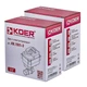 Кран с электроприводом KOER 220В 1/2 дюйма Синий (617416) - изображение 3