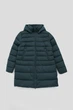 Подовжений жіночий пуховик Finn Flare FWB160132-530 Plus Size зелений 4XL - зображення 8