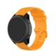 Ремешок 22мм для Amazfit GTR 47mm / GTR 2 / GTR 2e / GTR 3 Pro / GTR 4 силикон текстурный оранжевый - изображение 3