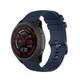 Ремешок 22мм для Amazfit GTR 47mm / GTR 2 / GTR 2e / GTR 3 Pro / GTR 4 силикон текстурный темно-синий - изображение 3